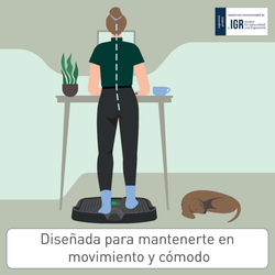 Alfombrilla antifatiga Leitz Ergo Active