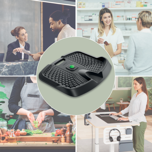 Alfombrilla antifatiga Leitz Ergo Active