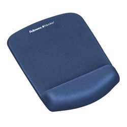Tapis de souris avec repose-poignet en mousse fusion. 2 couleurs