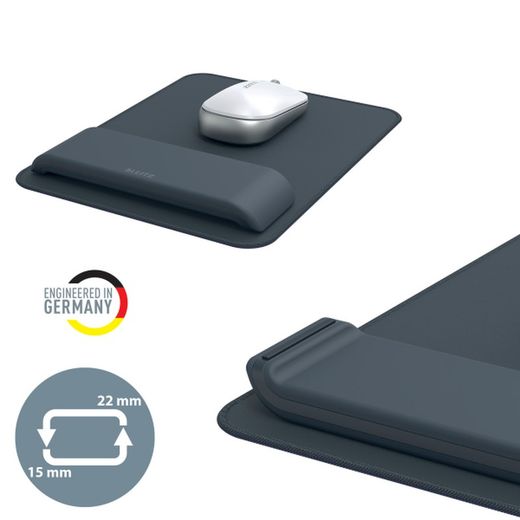 Tapis de souris avec repose-pouls réglable Leitz Ergo