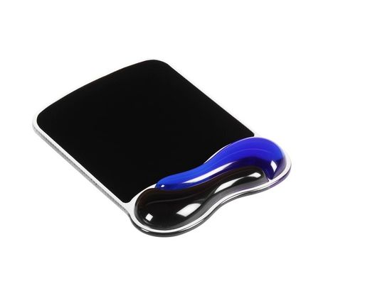 Mouse Pad Kensington com descanso de pulso Duo Gel em azul/cinza