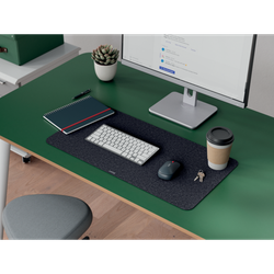 Alfombrilla vade de escritorio de fieltro grande Leitz