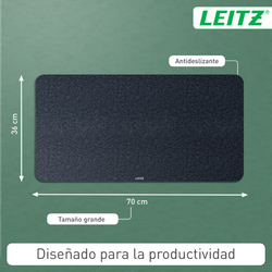 Alfombrilla vade de escritorio de fieltro grande Leitz