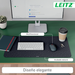 Alfombrilla vade de escritorio de fieltro grande Leitz