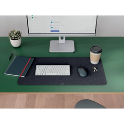 Alfombrilla vade de escritorio de fieltro grande Leitz