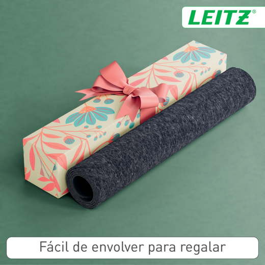 Alfombrilla vade de escritorio de fieltro grande Leitz