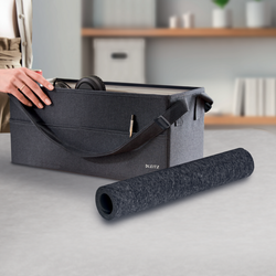 Alfombrilla vade de escritorio de fieltro grande Leitz