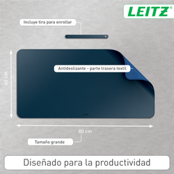 Alfombrilla vade de escritorio grande Leitz