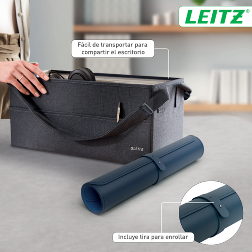 Alfombrilla vade de escritorio grande Leitz