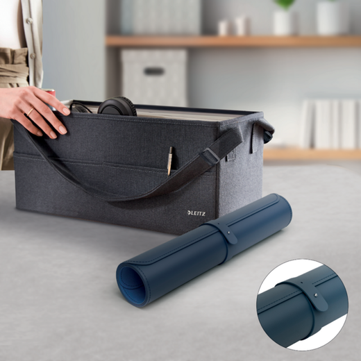 Alfombrilla vade de escritorio grande Leitz