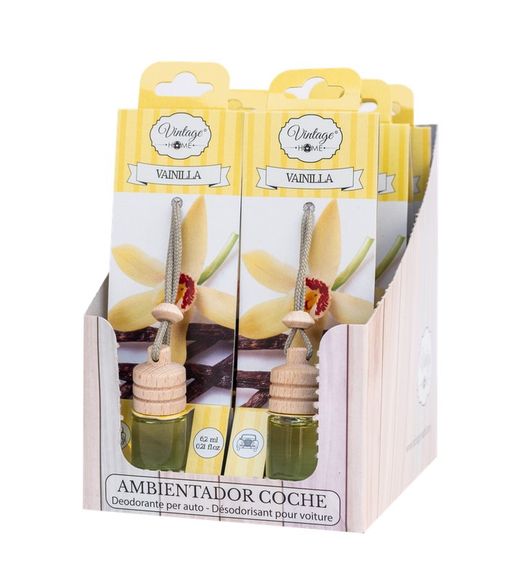 Aromatizador de ambiente para carro 6,2ml baunilha