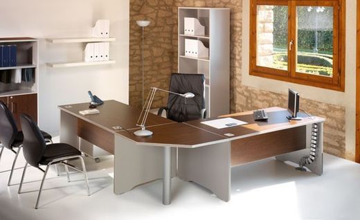 Angulos de unión para mesas de oficina work