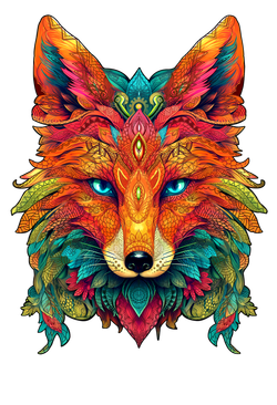 ANIMAL WOOD PUZZLE FOX