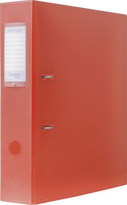 Archivador archirrado de plástico translúcido