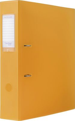 Archivador archirrado de plástico translúcido