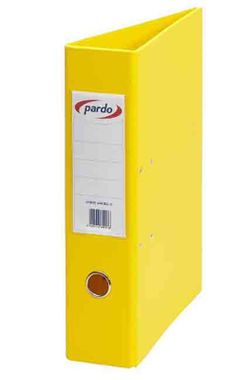 Classeur brun collé et soudé