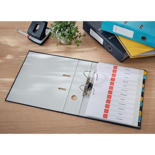 arquivo de arco de alavanca aconchegante leitz 180º