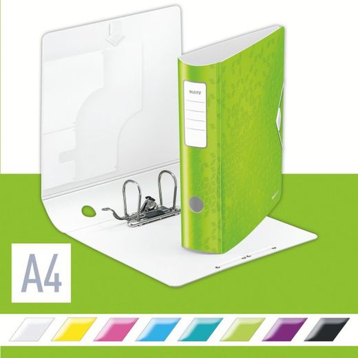 classeur leitz active wow Polymousse. 8 couleurs.