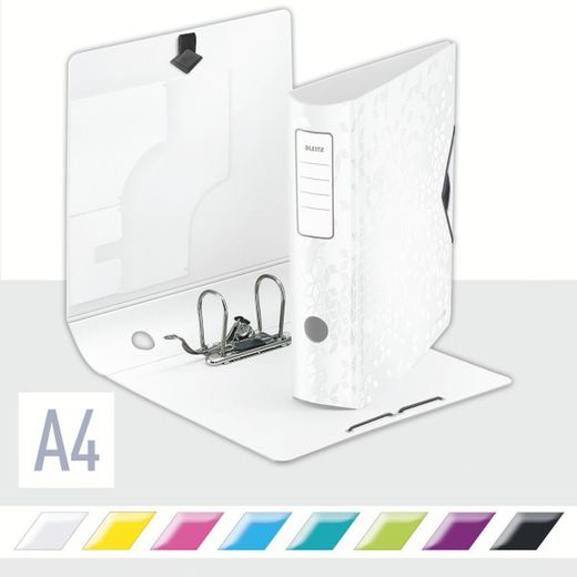 classeur leitz active wow Polymousse. 8 couleurs.
