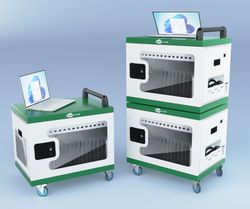 Armario multiCLASS Cart para 16 equipos