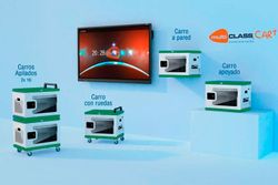 Armario multiCLASS Cart para 16 equipos