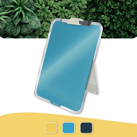 Lutrin de bureau confortable en verre Leitz