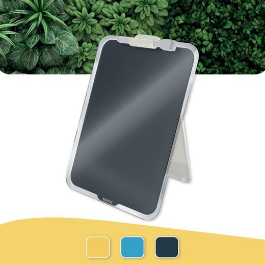 Lutrin de bureau confortable en verre Leitz