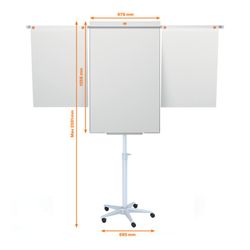 Púlpito móvel clássico Nobo Nano Clean™ com braços extensíveis