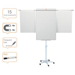 Púlpito móvel clássico Nobo Nano Clean™ com braços extensíveis