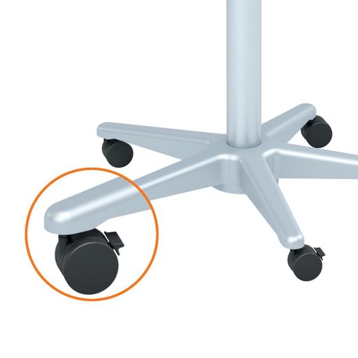 Púlpito móvel clássico Nobo Nano Clean™ com braços extensíveis