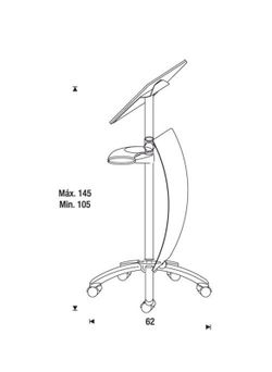 Atril para conferências, elegante e moderno