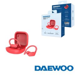 Auricular Daewoo sport con gancho rojo