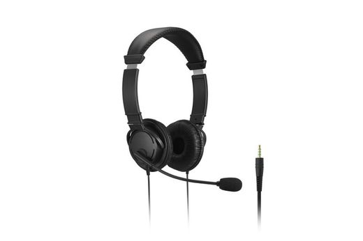 Fones de ouvido Kensington Hi-Fi com microfone e controle de volume