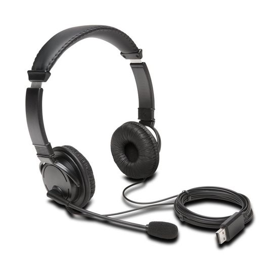Casque Hi-Fi USB Kensington avec microphone