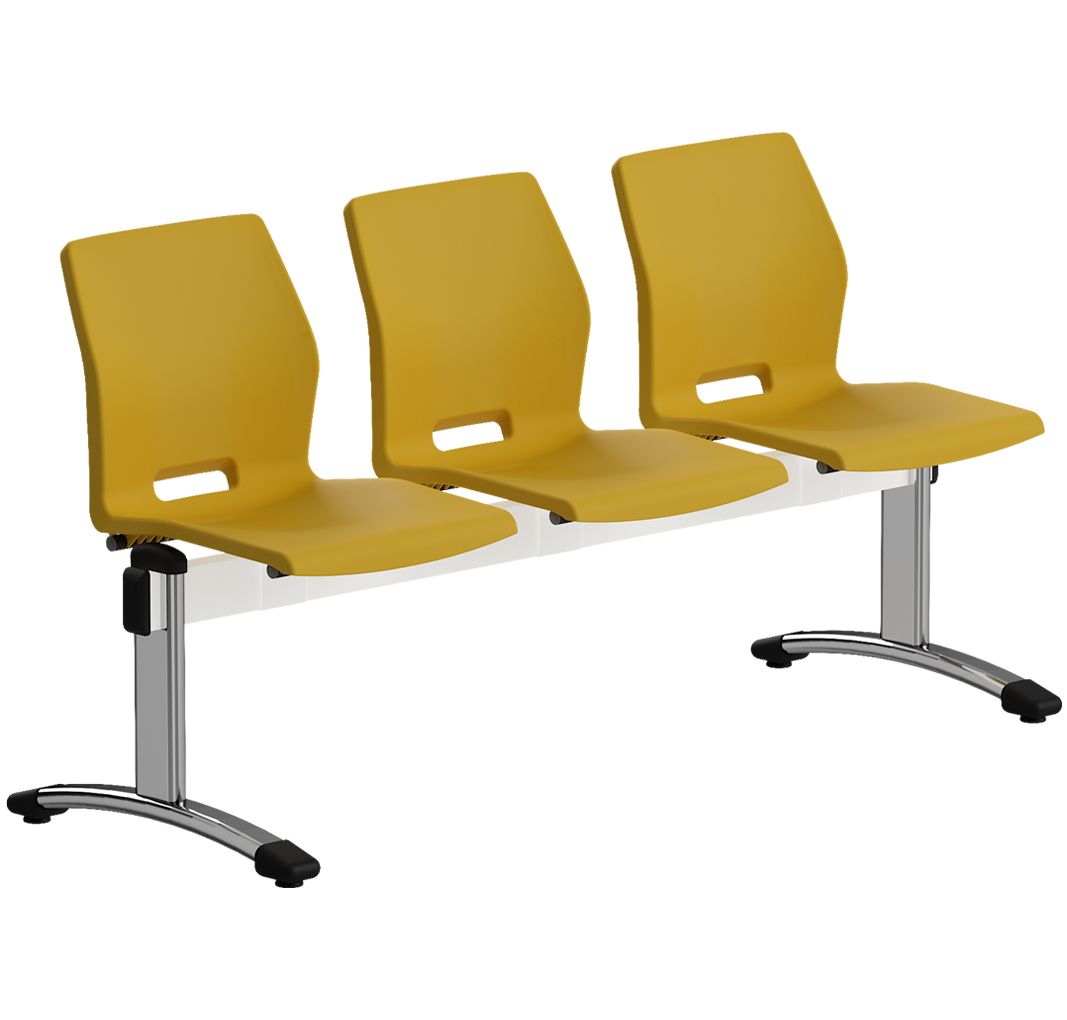 Bancada SLIM B. Dos tamaños y cuatro colores Bancada SLIM B. 3 plazas. Color grafito