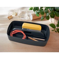 Bandeja organizadora pequena com alça leitz mybox aconchegante