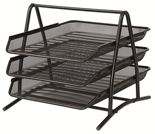 Plateaux métalliques avec support. 2 formules.