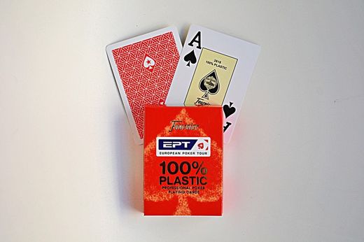 Jeu d'espagnol et de poker en plastique