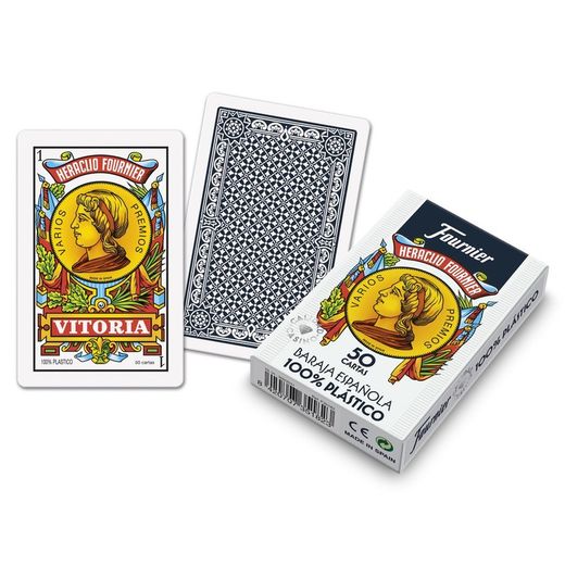 Jeu d'espagnol et de poker en plastique