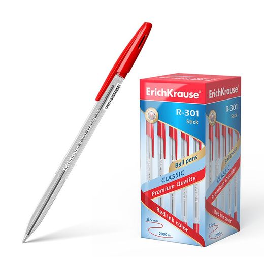 Stylo à bille basique r-301 pour grande consommation