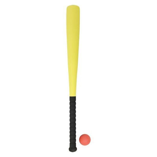 Batte de baseball en mousse avec balle. 3 couleurs