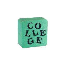 Blister 2 gommes collège