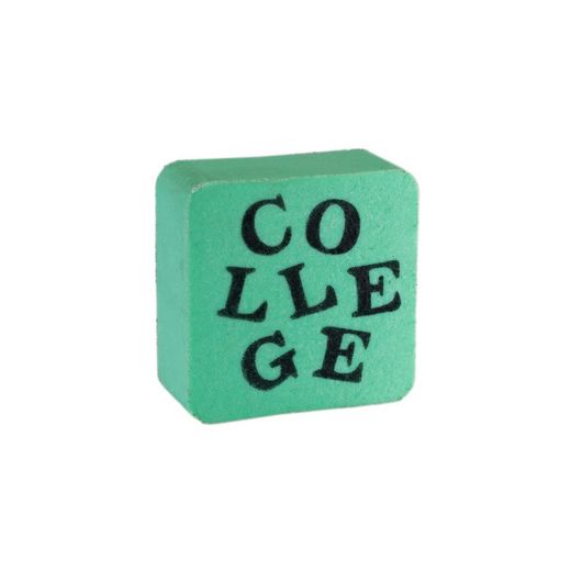 Blister 2 gommes collège