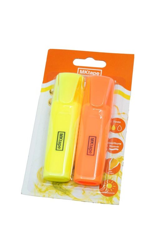 Blister de 2 marqueurs fluorescents MKTape