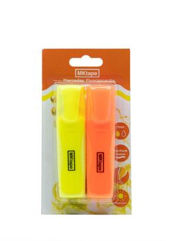 Blister de 2 marqueurs fluorescents MKTape