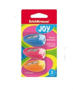 Blister 3 taille-crayons erich krause