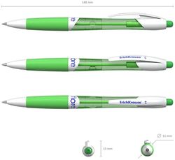 Blister 4 stylos rétractables fiore