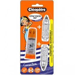 Blíster cinta correctora Cleopatra 360° + 2 recambios