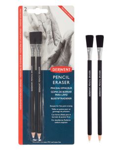 Blister de 2 crayons & brosse derwent