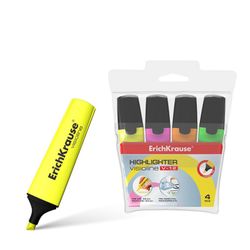 Blister de 4 rotuladores fluor v12